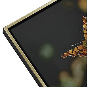 Baklijst Spazzo Bronzo - Canvaslijst - Geborsteld Brons met Goud, 28x35cm